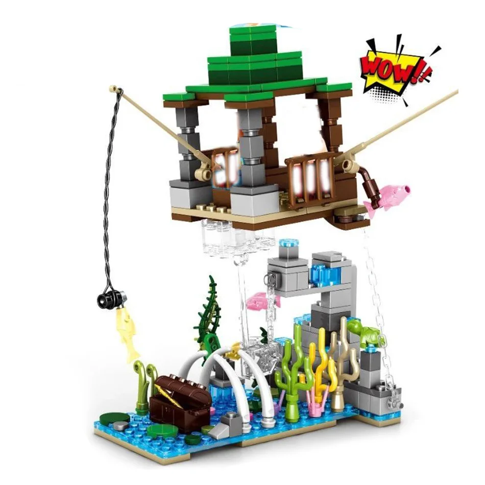 245pcs Suspension Fishing Island Building Blocks Tensegrity Sculptures My World Balance Anti-Gravity Brick Toys For Children
245pcs Suspension Fishing Island Building Blocks Tensegrity Sculptures My World Balance Anti-Gravity Brick Toys For Children