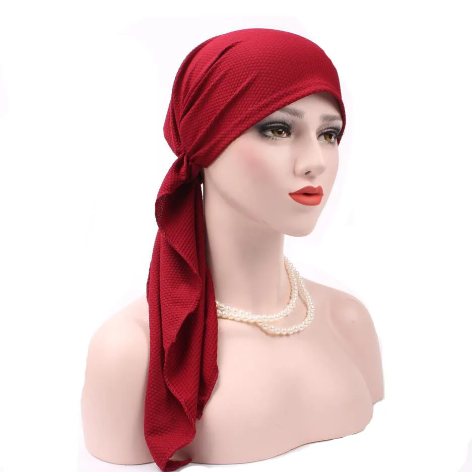 New Elastic Cotton Solid Color Wrap Head Scarf Hats Muslim Turban Bonnet for Women Inner Hijab Hat fashion female turbantes caps
New Elastic Cotton Solid Color Wrap Head Scarf Hats Muslim Turban Bonnet for Women Inner Hijab Hat fashion female turbantes caps