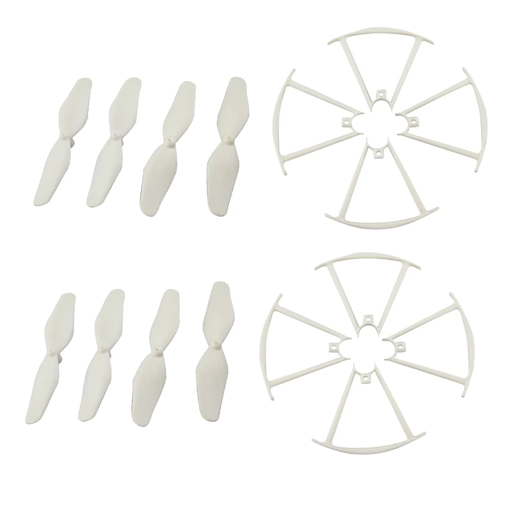 8 Pair Blade Protective Covers & Propellers Propeller Protector RC Helicopter Parts for SYMA X20 X20W RC Drone Parts
8 Pair Blade Protective Covers & Propellers Propeller Protector RC Helicopter Parts for SYMA X20 X20W RC Drone Parts