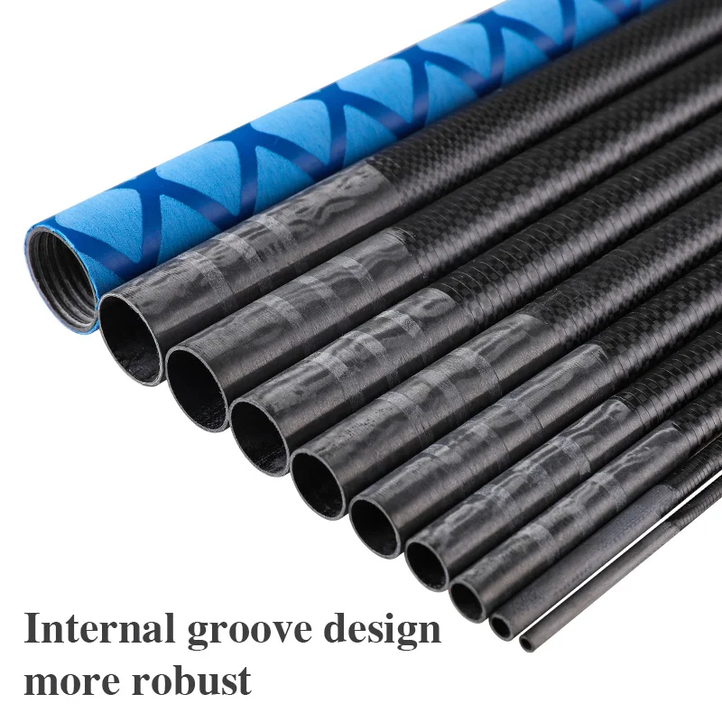 Pure Carbon Fiber Fishing Rod Telescopic Super light Hard Pole Stream Freshwater Fishing Pole 3.6/4.5/5.4/6.3/7.2/8/9/10Meter
Pure Carbon Fiber Fishing Rod Telescopic Super light Hard Pole Stream Freshwater Fishing Pole 3.6/4.5/5.4/6.3/7.2/8/9/10Meter