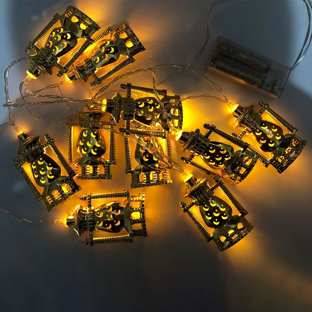 Iron Art String Lanterns Oil Lamp Wedding Party Eid Mubarak Muslim Ramadan Home Decor Battery Powered Festival LED Fairy Light
Iron Art String Lanterns Oil Lamp Wedding Party Eid Mubarak Muslim Ramadan Home Decor Battery Powered Festival LED Fairy Light