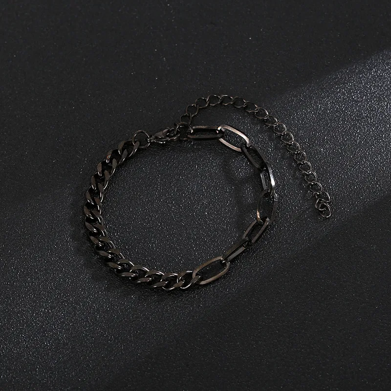 Punk Stainless Steel Chain Bracelets for Women Miami Boho Thick Gold Silver Color Charm Bracelets Bangles Fashion Jewelry
Punk Stainless Steel Chain Bracelets for Women Miami Boho Thick Gold Silver Color Charm Bracelets Bangles Fashion Jewelry
