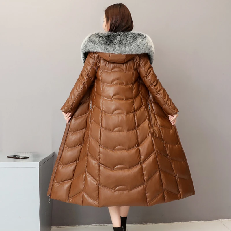 Large Real Fox Fur Collar Tide Winter Jacket Women Female Down Coat White Duck Down Parka Hooded Winter Coat Women Waterproof
Large Real Fox Fur Collar Tide Winter Jacket Women Female Down Coat White Duck Down Parka Hooded Winter Coat Women Waterproof