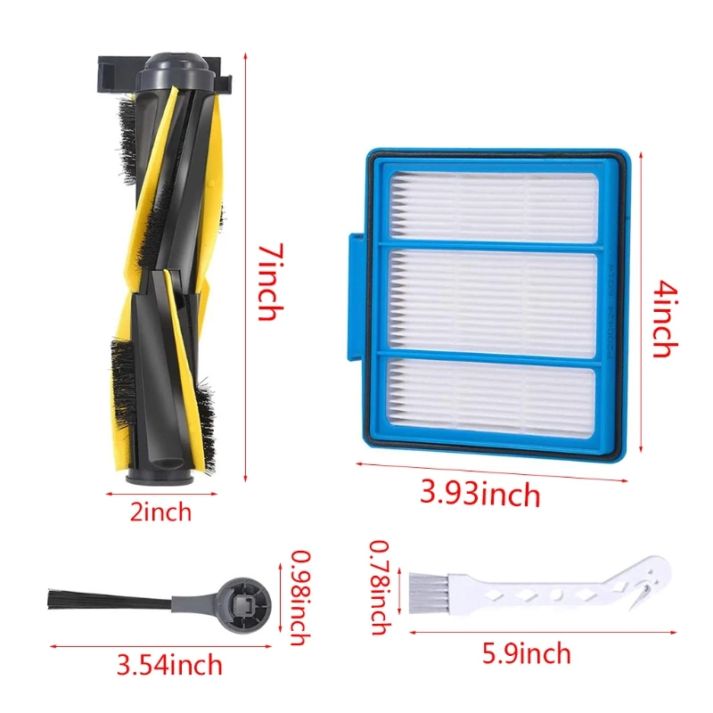 Replacement Parts kit for Shark IQ R101AE (RV1001AE),IQ R101 (RV1001) Robot Vacuum Cleaner, Accessories
Replacement Parts kit for Shark IQ R101AE (RV1001AE),IQ R101 (RV1001) Robot Vacuum Cleaner, Accessories