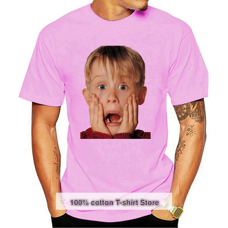 Alone Tshirt Macauly Culkin From Home Alone T-Shirts Beach Print Tee Shirt 100 Percent Cotton Awesome Mens T Shirt short-sleeve 
Alone Tshirt Macauly Culkin From Home Alone T-Shirts Beach Print Tee Shirt 100 Percent Cotton Awesome Mens T Shirt short-sleeve
