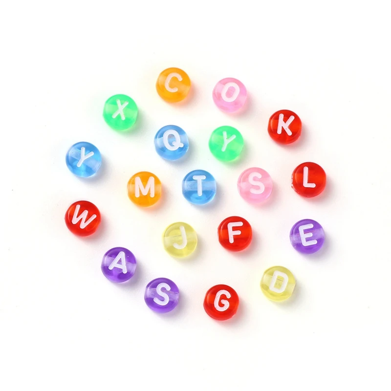 Letter Acrylic Beads Round Flat Alphabet Digital Square Loose Spacer Beads for Jewelry Making Handmade DIY Bracelet
Letter Acrylic Beads Round Flat Alphabet Digital Square Loose Spacer Beads for Jewelry Making Handmade DIY Bracelet