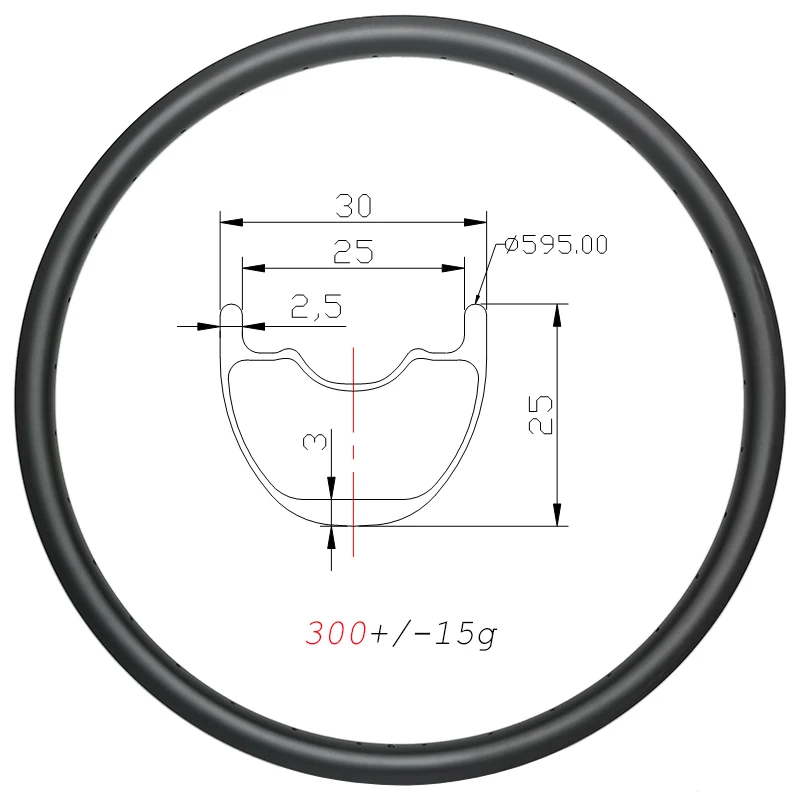 

Ультралегкие карбоновые диски MTB XC, 300 г, Ширина 30 мм, диск 27.5er, бескамерные 25 мм, глубокий UD, матовый глянцевый 24H 28H 32H, горные колеса с клинчерн...