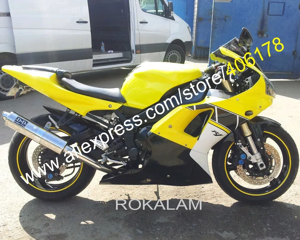 For Yamaha YZF1000 R1 2000 2001 YZF R1 00 01 YZF-R1 YZF R1 Yellow Black White Motorcycle Fairings (Injection Molding)
For Yamaha YZF1000 R1 2000 2001 YZF R1 00 01 YZF-R1 YZF R1 Yellow Black White Motorcycle Fairings (Injection Molding)