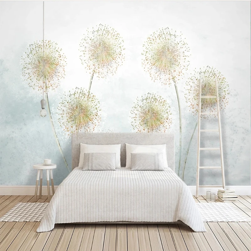 Custom Mural Wallpaper 3D Vintage Dandelion Flowers Wall Painting Living Room TV Sofa Bedroom Background Wall Papel De Parede 3D
Custom Mural Wallpaper 3D Vintage Dandelion Flowers Wall Painting Living Room TV Sofa Bedroom Background Wall Papel De Parede 3D