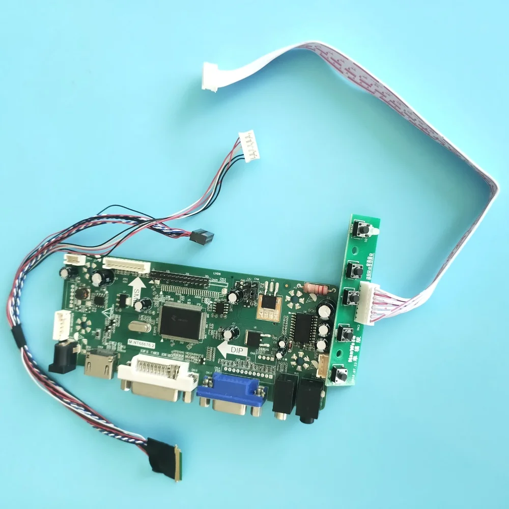 DIY Controller Kit 40pin board for 15.6" LP156WH3(TL)(SA)/(TL)(T2) 1366X768 Panel HDMI LED LCD DVI VGA M.NT68676 Screen
DIY Controller Kit 40pin board for 15.6" LP156WH3(TL)(SA)/(TL)(T2) 1366X768 Panel HDMI LED LCD DVI VGA M.NT68676 Screen