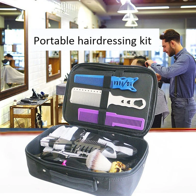 Barber Bag Hairdressing Tool Bag Nylon Professional Stylists Hair Scissors Tool Box Barber Carrying Case
Barber Bag Hairdressing Tool Bag Nylon Professional Stylists Hair Scissors Tool Box Barber Carrying Case