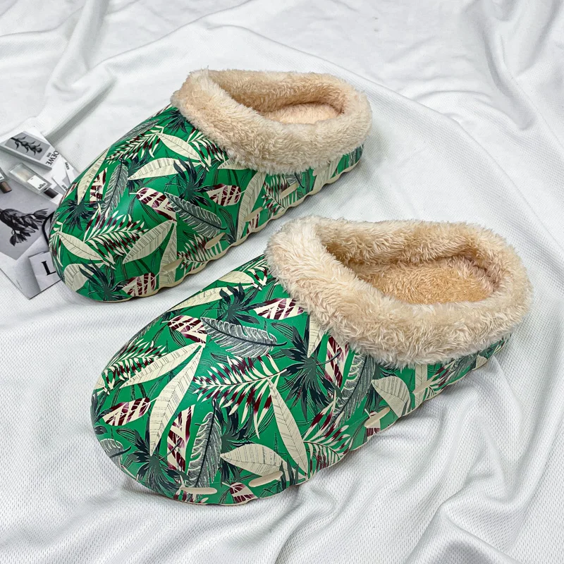 New Winter Women's Cotton Slippers Home Indoor Warm Shoes Men's Plush Flat Soft Cotton Shoes Unisex Non-slip Waterproof Slides
New Winter Women's Cotton Slippers Home Indoor Warm Shoes Men's Plush Flat Soft Cotton Shoes Unisex Non-slip Waterproof Slides