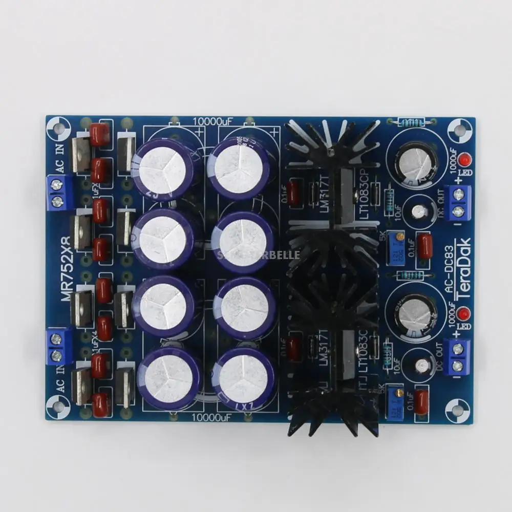 Монтируемая регулируемая двойная плата регулятора напряжения питания DIY Audio |
