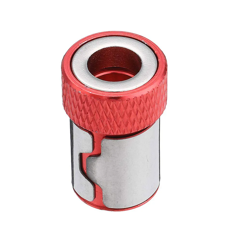 Magnetic Bit Metal Magnetic Ring 1/4" Screwdriver Bit Anti-Corrosion Strong Magnetizer For 6.35mm Drill Bit Magnetic
Magnetic Bit Metal Magnetic Ring 1/4" Screwdriver Bit Anti-Corrosion Strong Magnetizer For 6.35mm Drill Bit Magnetic