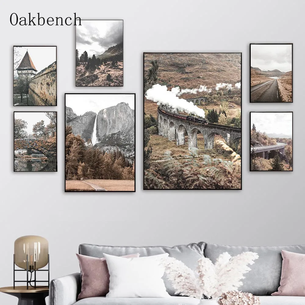 Mountain Canvas Painting Highway Poster Architecture Art Prints Nordic Posters Landscape Modern Wall Pictures Living Room Decor
Mountain Canvas Painting Highway Poster Architecture Art Prints Nordic Posters Landscape Modern Wall Pictures Living Room Decor