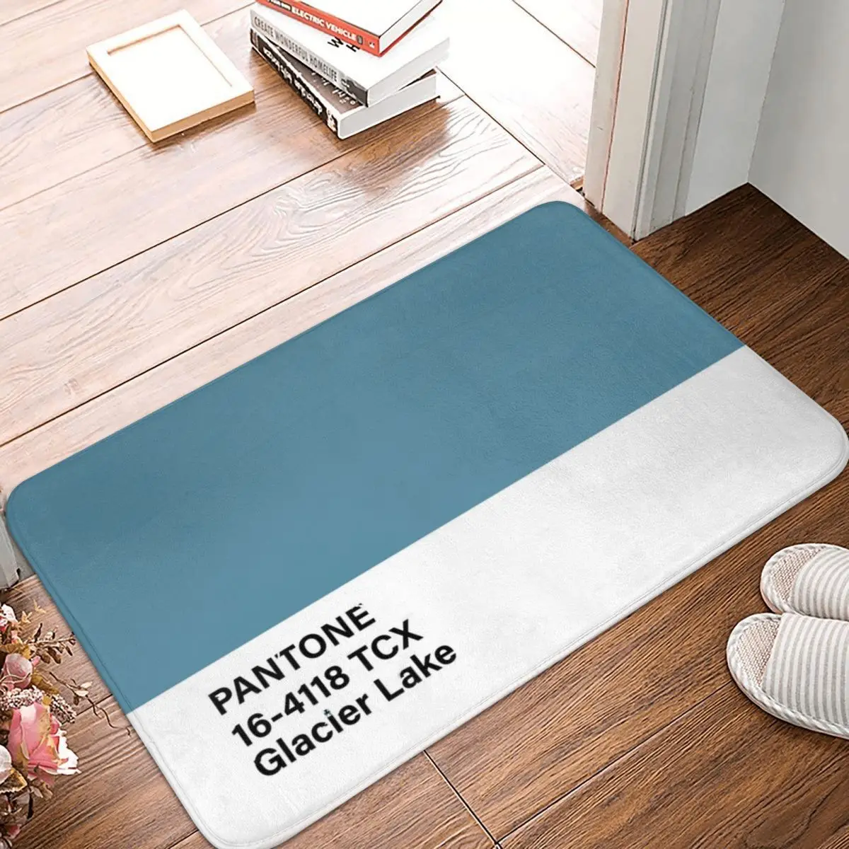 Door Mat Pantone Tcx Glacier Lake Polyester Rug Carpet Bathmat Non-slip Removal Entrance Living Room Home Bathroom Hallway
Door Mat Pantone Tcx Glacier Lake Polyester Rug Carpet Bathmat Non-slip Removal Entrance Living Room Home Bathroom Hallway