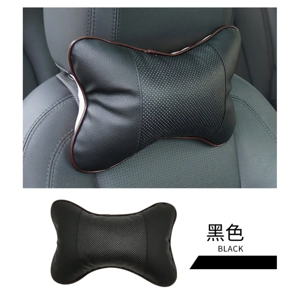Car Home Comfortable Dual-Use Denny Leather Headrest Car Interior Bone Neck Pillow Car Seat Breathable Massage Pillow
Car Home Comfortable Dual-Use Denny Leather Headrest Car Interior Bone Neck Pillow Car Seat Breathable Massage Pillow