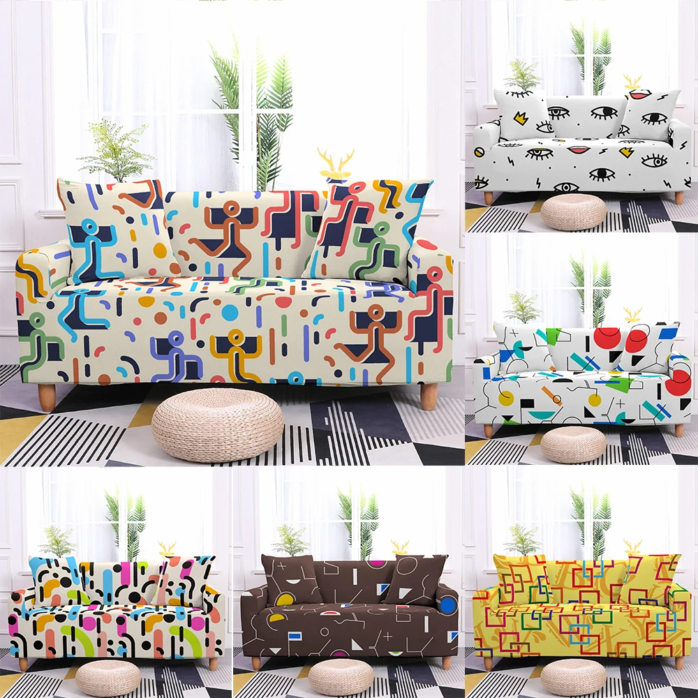 Чехол для дивана эластичный, абстрактный геометрический рисунок, для 1/2/3/4 дивана
Чехол для дивана эластичный, абстрактный геометрический рисунок, для 1/2/3/4 дивана