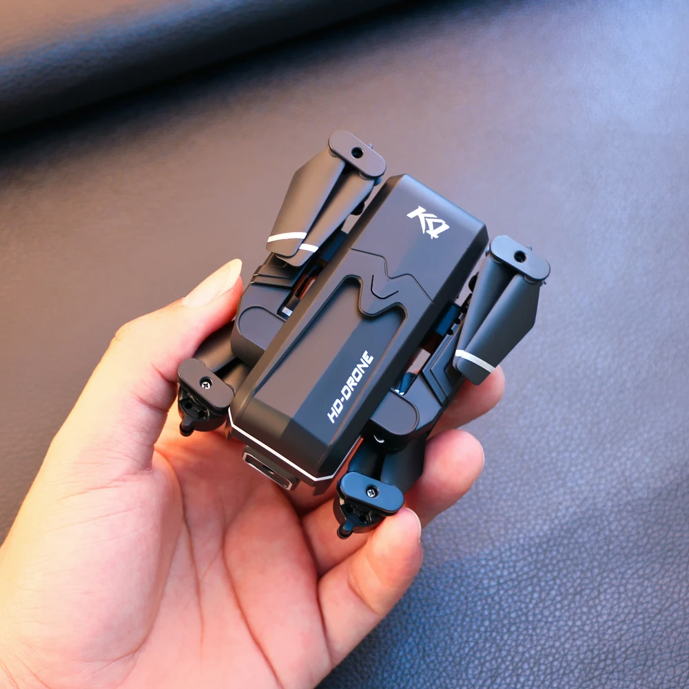 KK1Rc мини Дрон 4k Профессиональный с камерой FPV Квадрокоптер автоматический