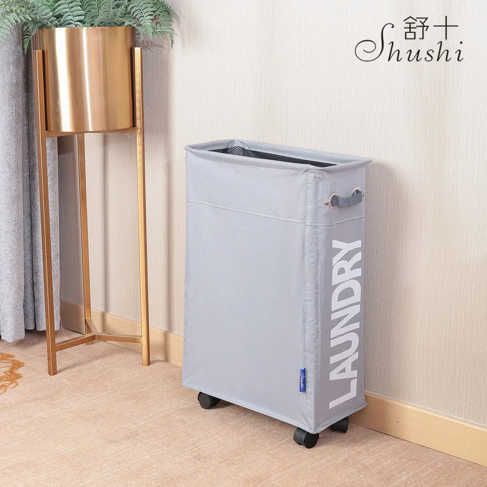 Laundry Storage Basket Home Creative Foldable Dirty Clothes Basket with Wheels Oxford Cloth Waterproof Dirty Clothes Lou
Laundry Storage Basket Home Creative Foldable Dirty Clothes Basket with Wheels Oxford Cloth Waterproof Dirty Clothes Lou