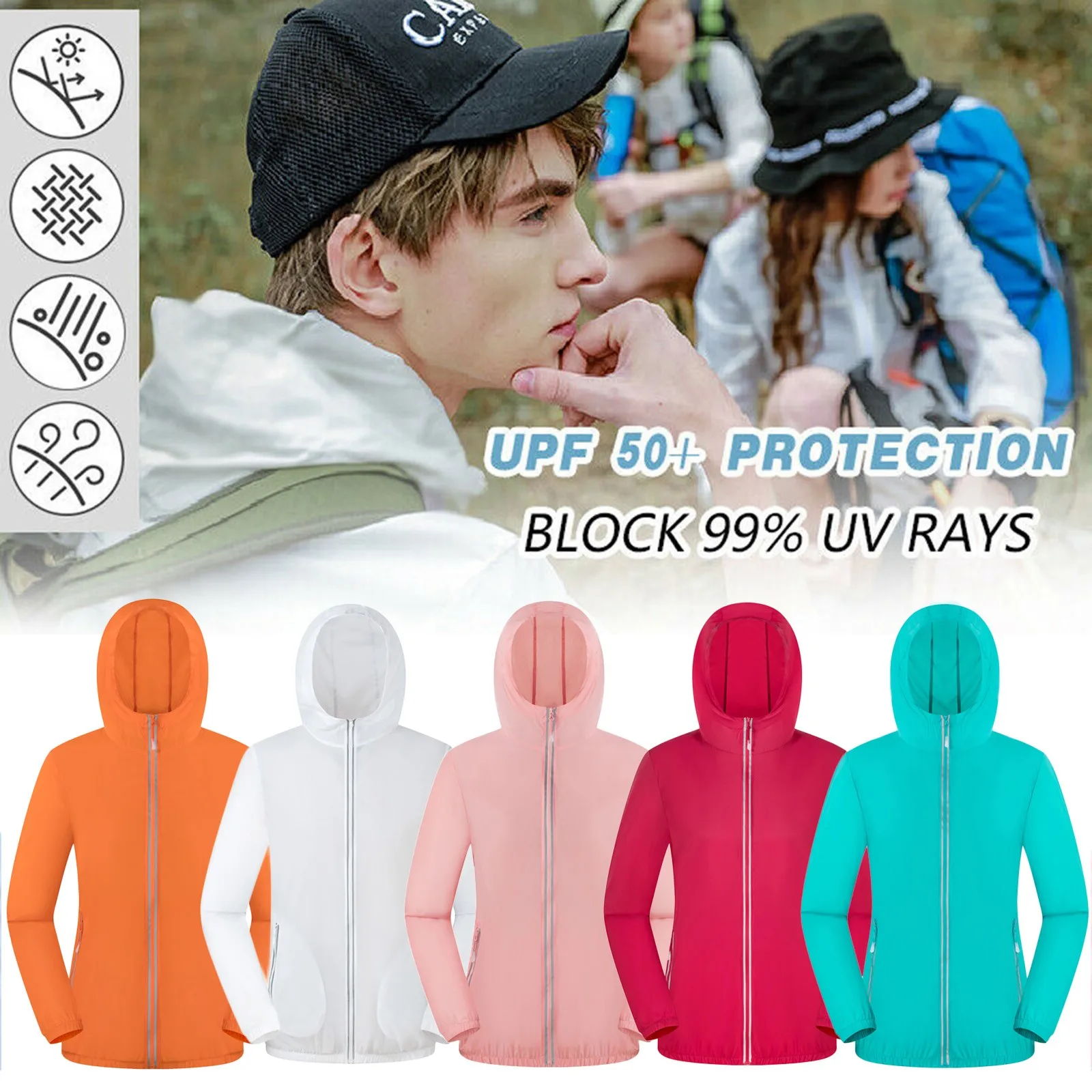 Women Raincoat Hiking Travel Waterproof Windproof Jacket Outdoor Bicycle Sports Quick Dry Rain Coat Sunscreen Unisex Jackets
Women Raincoat Hiking Travel Waterproof Windproof Jacket Outdoor Bicycle Sports Quick Dry Rain Coat Sunscreen Unisex Jackets