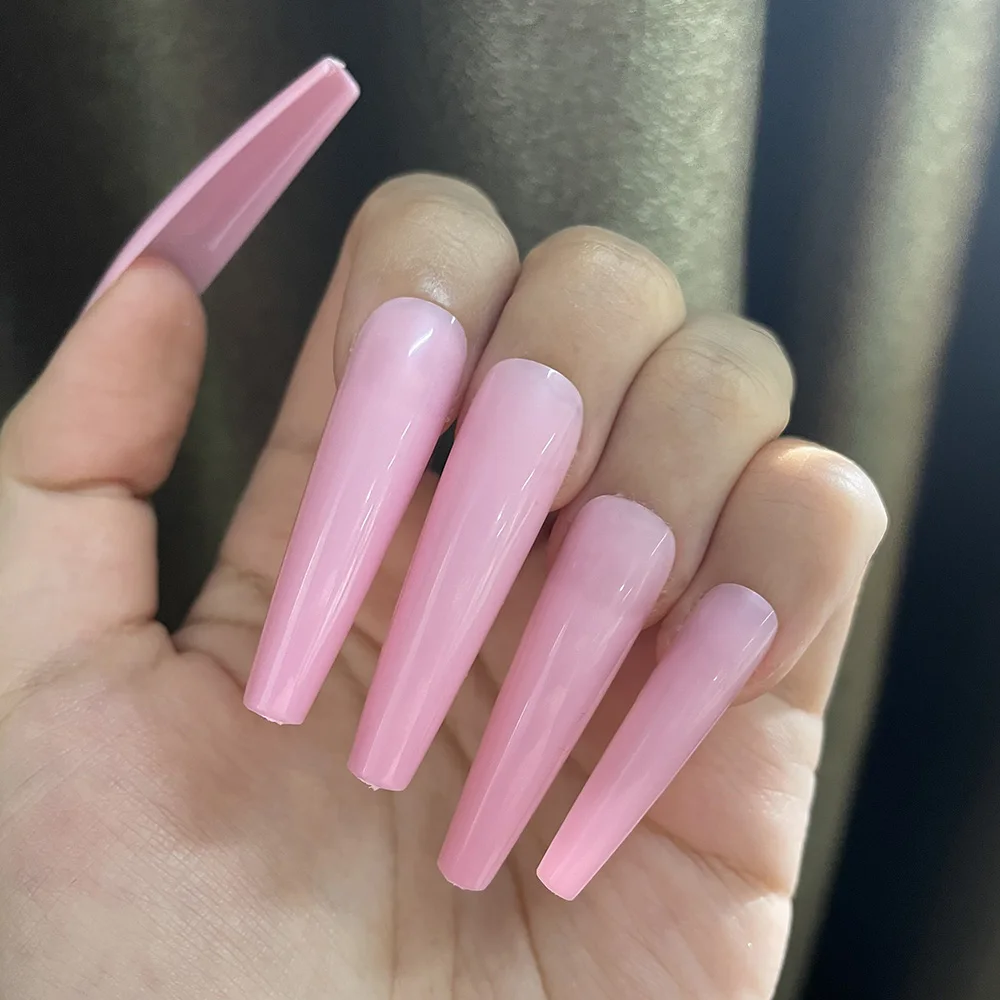 24Pcs Pearl Opp Packing Nail Tips Super Long Ballerina Fress on Nails Full Cover Fake Nails Extension Colorful Acrylic Nails
24Pcs Pearl Opp Packing Nail Tips Super Long Ballerina Fress on Nails Full Cover Fake Nails Extension Colorful Acrylic Nails