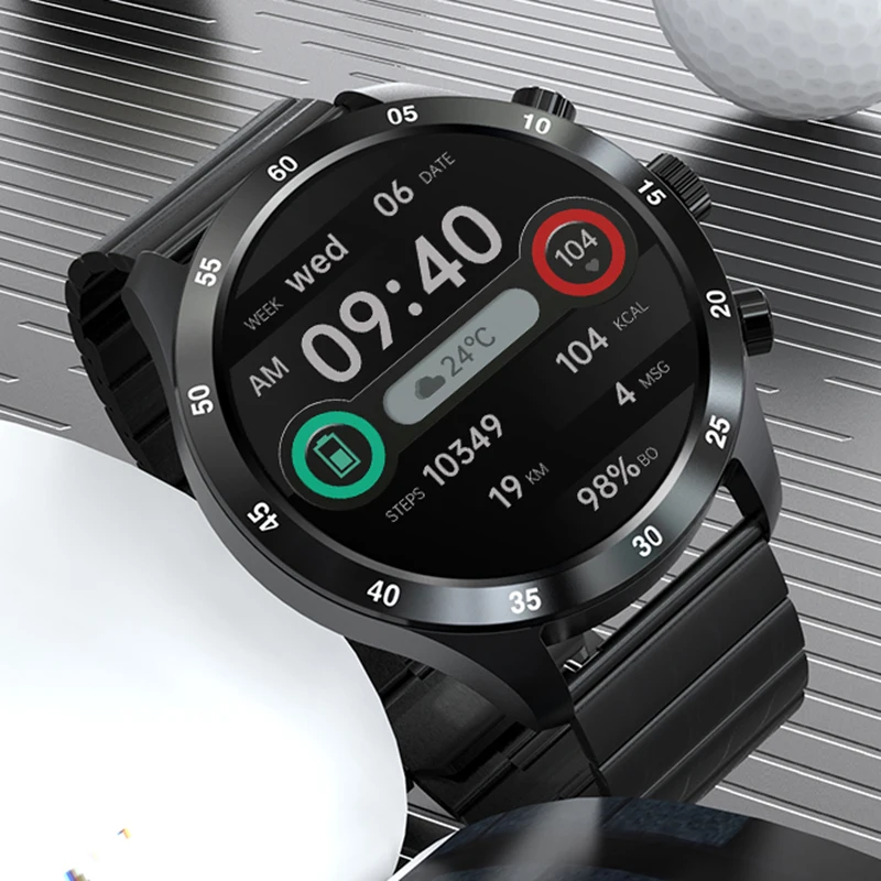 Новинка 2022 мужские умные часы с разрешением 360*360 HD Bluetooth-вызов пользовательский
