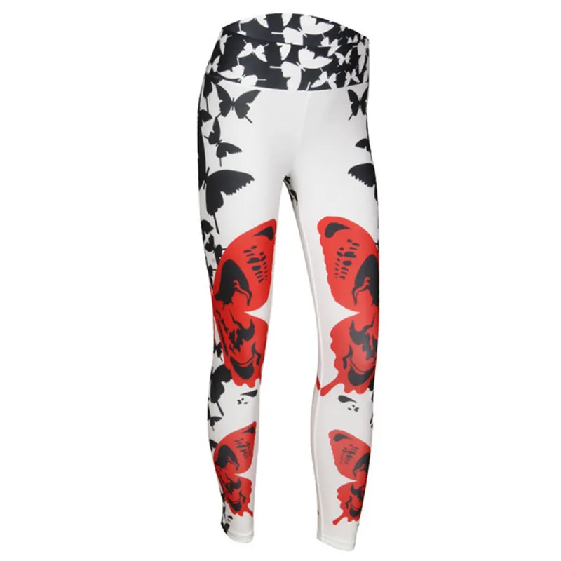 Women's Yoga Leggings Sports Pants Seamless Clothing for Ladies Fitness Gym Workout High Waist Butterfly Print Running Pants 
Women's Yoga Leggings Sports Pants Seamless Clothing for Ladies Fitness Gym Workout High Waist Butterfly Print Running Pants