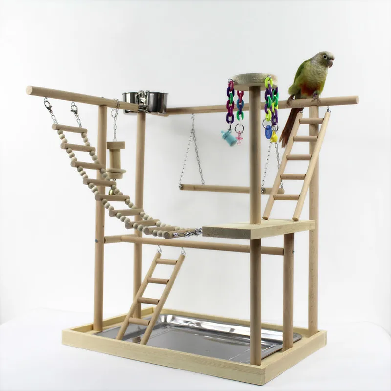 Creative solid wood bird shelf small air station pole parrot interactive playground training solution boring station WF629113
Creative solid wood bird shelf small air station pole parrot interactive playground training solution boring station WF629113
