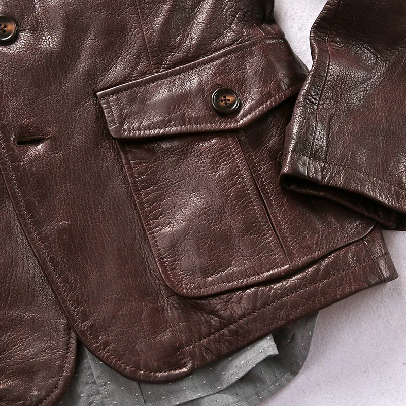 Read Description! Asian size AL0809 goat leather jacket genuine goat leather rider jacket
Read Description! Asian size AL0809 goat leather jacket genuine goat leather rider jacket