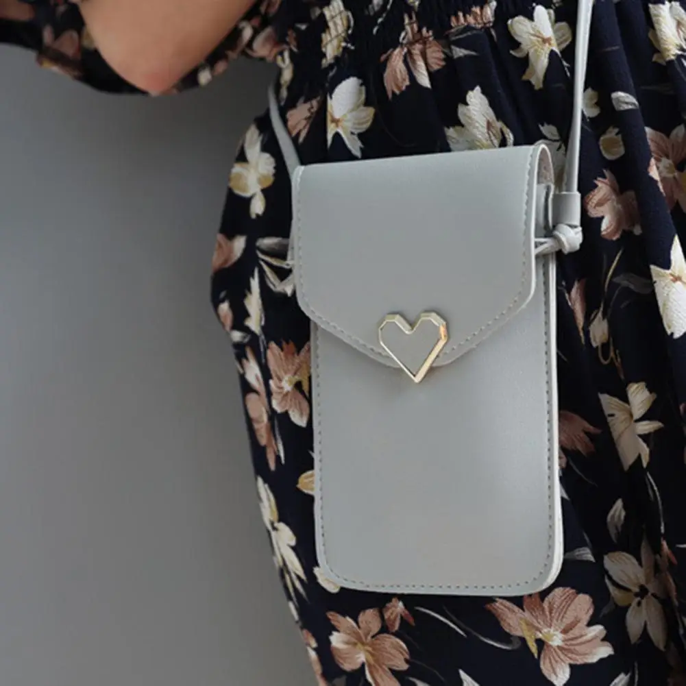 Women Crossbody Phone Bag Lightweight Leather Phone Purse Portable Cell Phone Pouch Shoulder Bag With Phone Touchscreen Pocket
Women Crossbody Phone Bag Lightweight Leather Phone Purse Portable Cell Phone Pouch Shoulder Bag With Phone Touchscreen Pocket