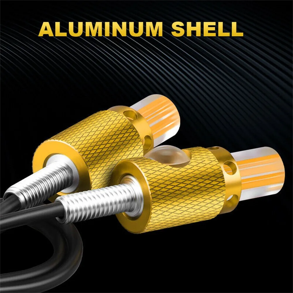 2X Motorcycle Parts 2 Wires LED Lights Yellow License Plate Screw Bolt Light Bulbs Fit For Car Motorcycle Turn Signal Lights
2X Motorcycle Parts 2 Wires LED Lights Yellow License Plate Screw Bolt Light Bulbs Fit For Car Motorcycle Turn Signal Lights