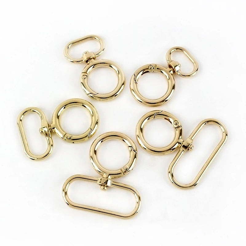 Meetee 10/20pcs 15-38mm Metal Ring Buckle Bag Strap Snap Clip Hook Webbing Connection Spring O Rings Buckles DIY Keychain Clasp
Meetee 10/20pcs 15-38mm Metal Ring Buckle Bag Strap Snap Clip Hook Webbing Connection Spring O Rings Buckles DIY Keychain Clasp