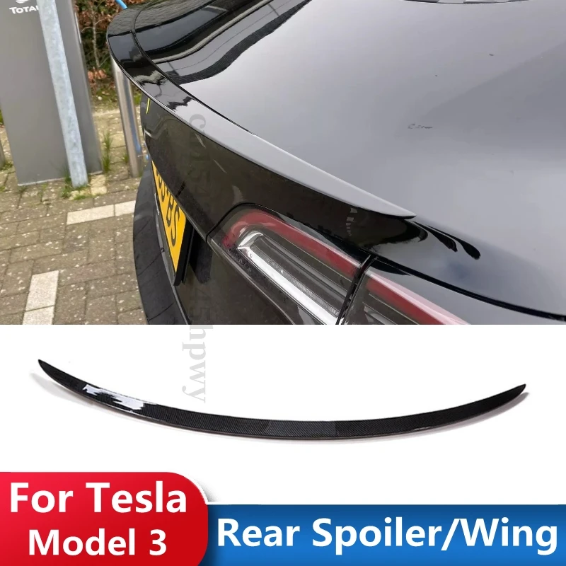 For Tesla Model 3 2017 2018 2019 2020 2021 Trunk Spoiler Rear dedicated Tuning Lip Carbon Fiber ABS Wing Spoiler Rear
For Tesla Model 3 2017 2018 2019 2020 2021 Trunk Spoiler Rear dedicated Tuning Lip Carbon Fiber ABS Wing Spoiler Rear
