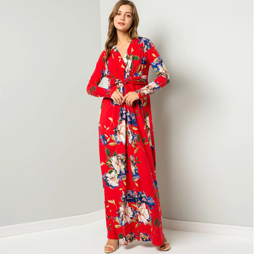 Linglewei New Spring and Summer Women's Dress Sexy V-neck printing Long sleeves Temperament commuting Dress
Linglewei New Spring and Summer Women's Dress Sexy V-neck printing Long sleeves Temperament commuting Dress