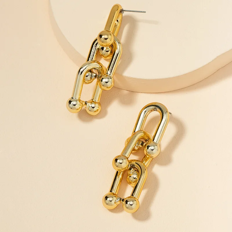 Europe Jewelry French Punk Hip-Hop Geometric Small Hoop Earrings for Women Gold Silver Party Jewelry Accessories
Europe Jewelry French Punk Hip-Hop Geometric Small Hoop Earrings for Women Gold Silver Party Jewelry Accessories