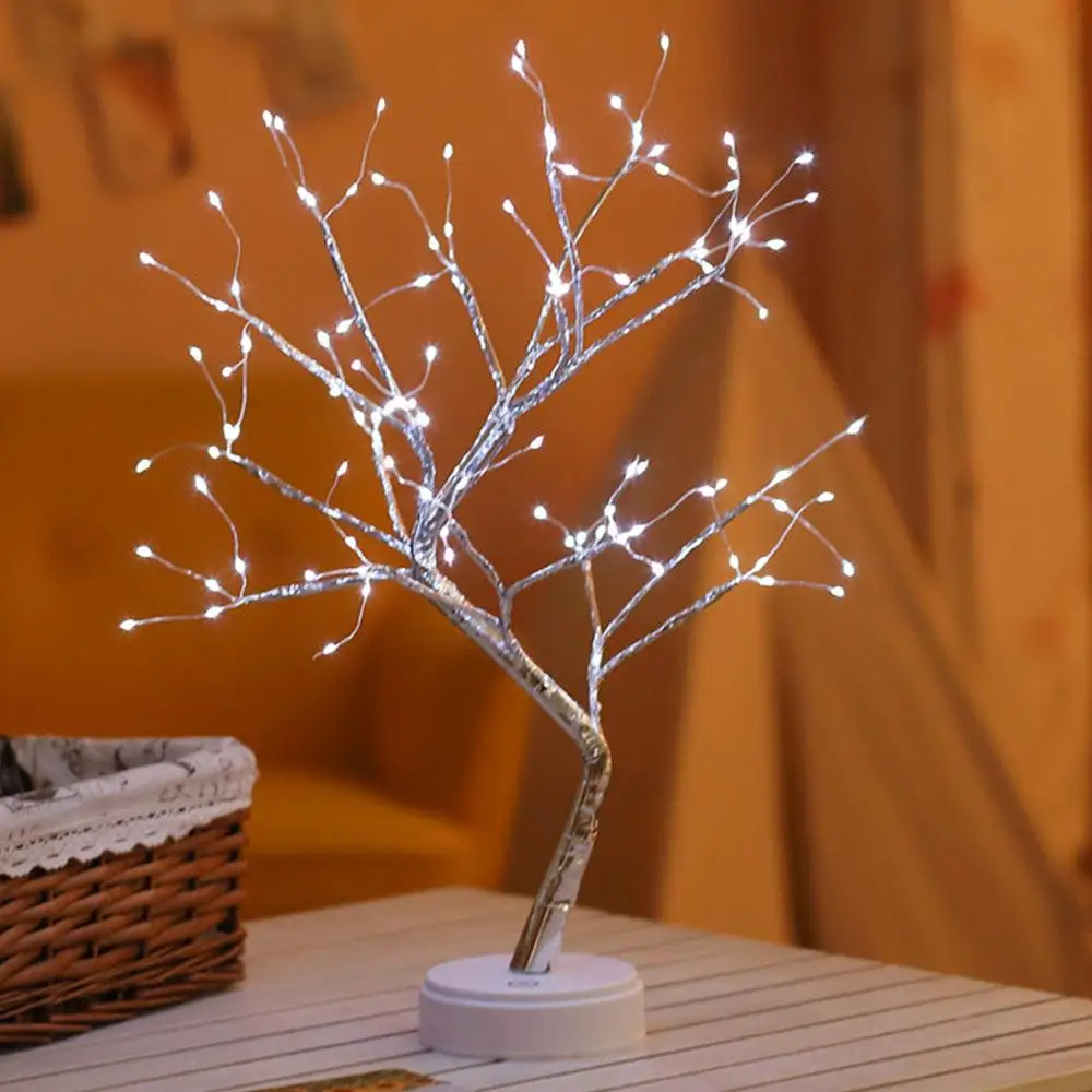 PC LED LED Night Light Tree Night Light Creative Touch Switch Decoration USB Party Gift Copper Wire LED USB Table Lamp Colorful
PC LED LED Night Light Tree Night Light Creative Touch Switch Decoration USB Party Gift Copper Wire LED USB Table Lamp Colorful