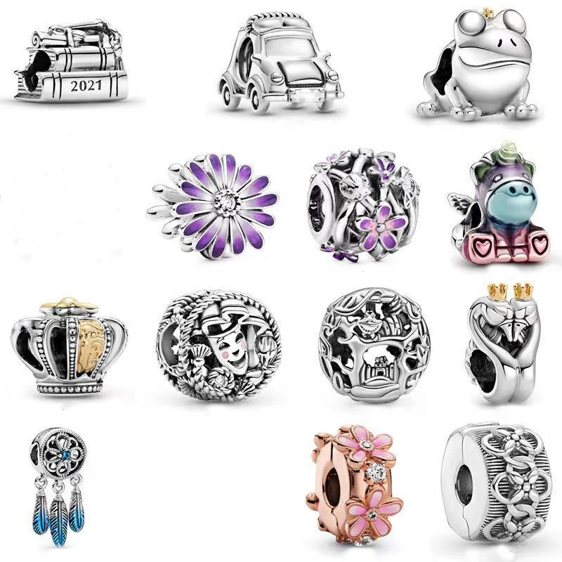 Hot Sale 100% 925 Sterling Silver Desny Mini Charms Fit Pandora Women Bracelet & Necklace Diy Jewelry
Hot Sale 100% 925 Sterling Silver Desny Mini Charms Fit Pandora Women Bracelet & Necklace Diy Jewelry