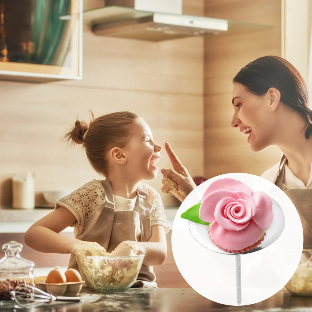 4 Pcs Stainless Steel Cake Baking Heating Core Flower Decorating Nails Cake Cupcake Decor Tools (L, Diameter 5)
4 Pcs Stainless Steel Cake Baking Heating Core Flower Decorating Nails Cake Cupcake Decor Tools (L, Diameter 5)