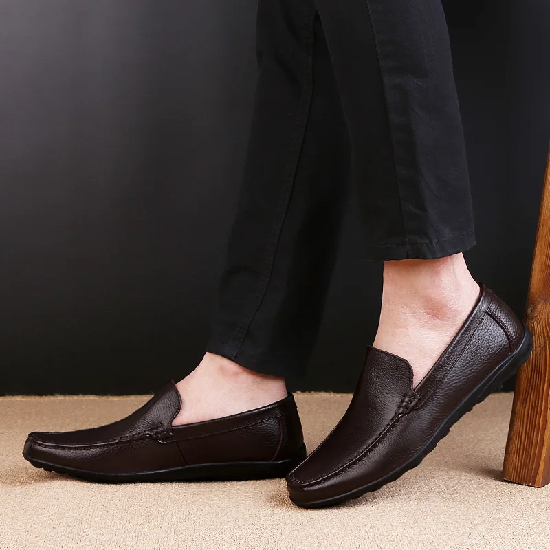 Men Casual Shoes slip on Loafers Men genuine Leather Shoes Quality Male Classic Shoes Men's Low Top Flats Moccasins Shoes men
Men Casual Shoes slip on Loafers Men genuine Leather Shoes Quality Male Classic Shoes Men's Low Top Flats Moccasins Shoes men