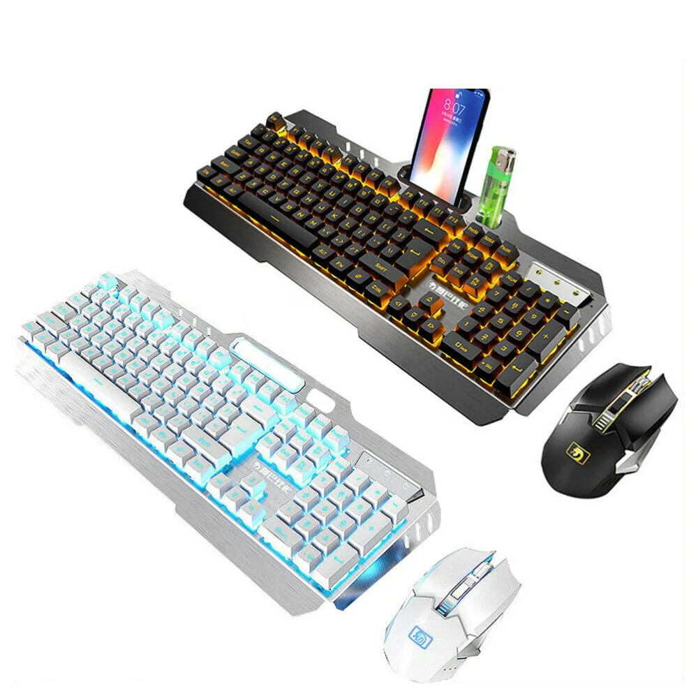 Wireless Mouse And Keyboard Set Gaming Keyboard Mouse Set RGB LED USB Wireless Radio Mechanical Wireless Gaming Keyboard&mouse
Wireless Mouse And Keyboard Set Gaming Keyboard Mouse Set RGB LED USB Wireless Radio Mechanical Wireless Gaming Keyboard&mouse