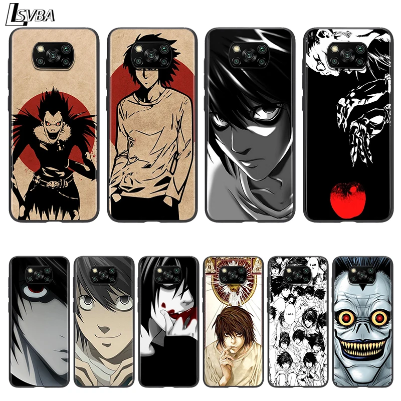 Anime death note For Xiaomi Mi POCO M3 M2 C3 X3 NFC F2 Pro X2 F1 Mi Play Mix 3 A3 A2 A1 6 5 lite Soft Phone Case
Anime death note For Xiaomi Mi POCO M3 M2 C3 X3 NFC F2 Pro X2 F1 Mi Play Mix 3 A3 A2 A1 6 5 lite Soft Phone Case
