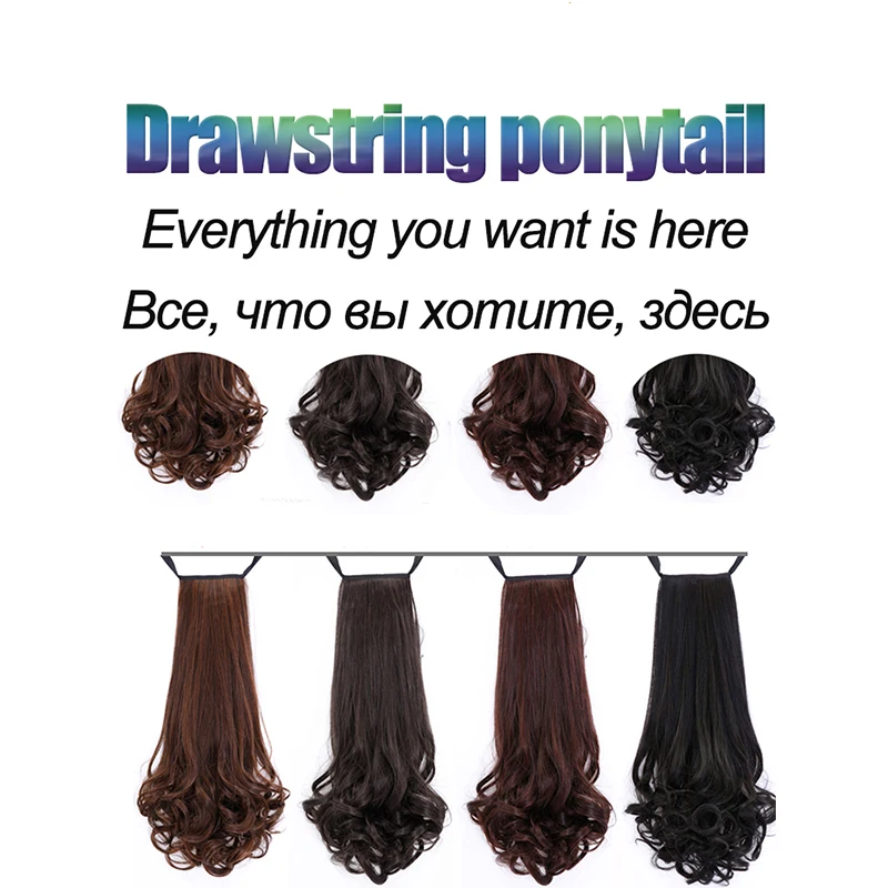 XUANGUANG Synthetic Long Straight Ponytail Wraps Around The Ponytail Hair Clip Hair Extension Piece Tie Ponytail Daily Wear
XUANGUANG Synthetic Long Straight Ponytail Wraps Around The Ponytail Hair Clip Hair Extension Piece Tie Ponytail Daily Wear