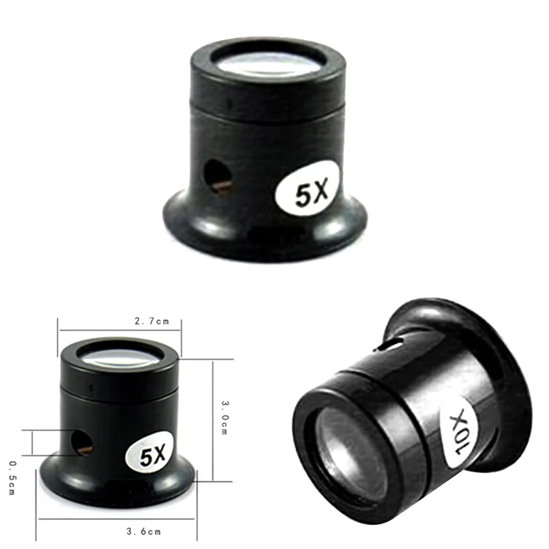 Jeweler Watch Magnifier Tool 10X/5X Monocular Magnifying Glass Loupe Lens Eye Magnifier Len Repair Kit Tool
Jeweler Watch Magnifier Tool 10X/5X Monocular Magnifying Glass Loupe Lens Eye Magnifier Len Repair Kit Tool