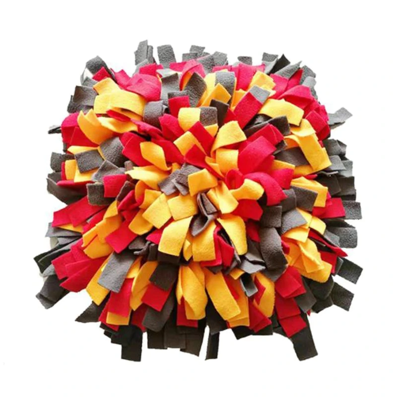 New Dog Snuffle Mat Hand Woven Dog Sniffing Pad Soft Pet Nose Work Smell Snuffle Mat Training Feeding 
New Dog Snuffle Mat Hand Woven Dog Sniffing Pad Soft Pet Nose Work Smell Snuffle Mat Training Feeding