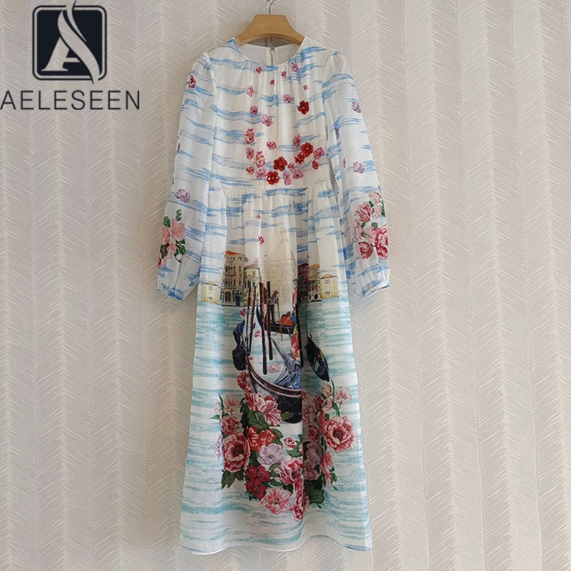 Женское платье с цветочным принтом AELESEEN, длинное платье с блестками и рукавами-фонариками, весна-осень
Женское платье с цветочным принтом AELESEEN, длинное платье с блестками и рукавами-фонариками, весна-осень