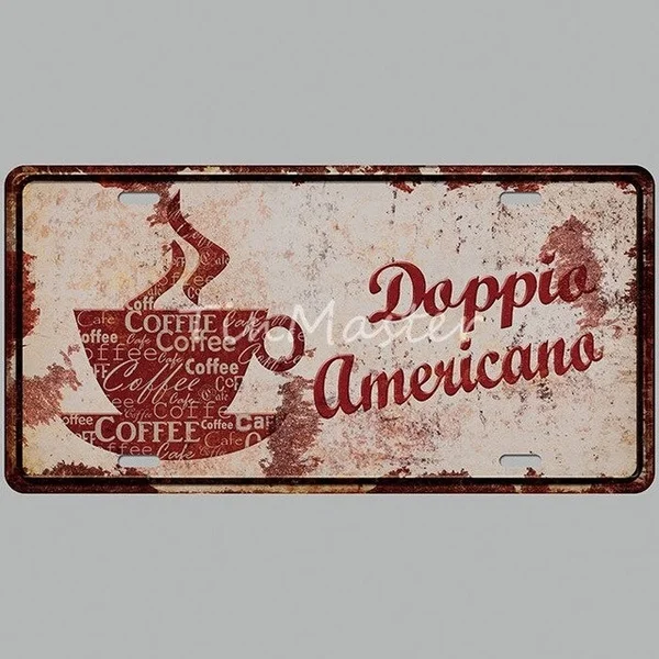License plate Metal Wall Art Tin Sign Vintage Garage Home Decor Free Beer Coffee Poster Door Signs Pub Bar Kitchen Wall Sticker
License plate Metal Wall Art Tin Sign Vintage Garage Home Decor Free Beer Coffee Poster Door Signs Pub Bar Kitchen Wall Sticker