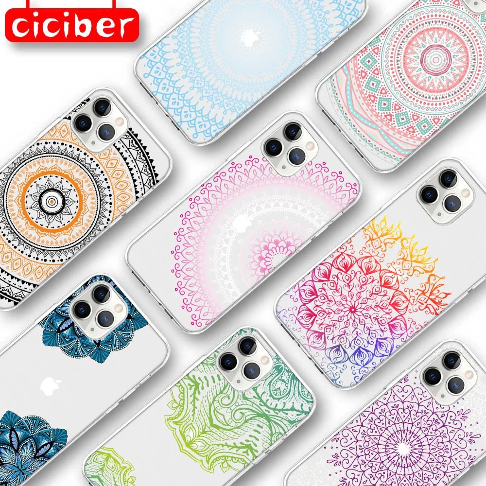 Mandala Case For iPhone 11 12 Pro Max Mini Cover For iPhone 7 8 6 6S Plus X XR XS MAX 5S SE 2020 Soft Silicone TPU Coque Fundas
Mandala Case For iPhone 11 12 Pro Max Mini Cover For iPhone 7 8 6 6S Plus X XR XS MAX 5S SE 2020 Soft Silicone TPU Coque Fundas