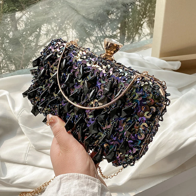 с доставкой Sale Small Sequin Clutch Purse Elegant Black Evening Bags Wedding Party Clutch Handbag Metal Chain Shoulder Bags
с доставкой Sale Small Sequin Clutch Purse Elegant Black Evening Bags Wedding Party Clutch Handbag Metal Chain Shoulder Bags
