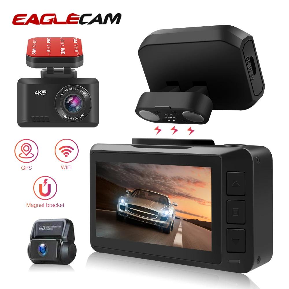 Dash Camera 4K Sony IMX 335 Gesture Photo WiFi Car Camera Dashcam 3840*2160P 30FPS Ultra HD DVR Video Recorder GPS Tracker Cam
Dash Camera 4K Sony IMX 335 Gesture Photo WiFi Car Camera Dashcam 3840*2160P 30FPS Ultra HD DVR Video Recorder GPS Tracker Cam